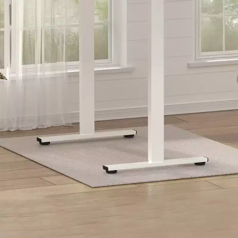 Electric Standing Desk Whole Piece Adjustable Height Desk Home Office Computer Workstation Sit Stand up Desk