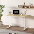 Electric Standing Desk Whole Piece Adjustable Height Desk Home Office Computer Workstation Sit Stand up Desk