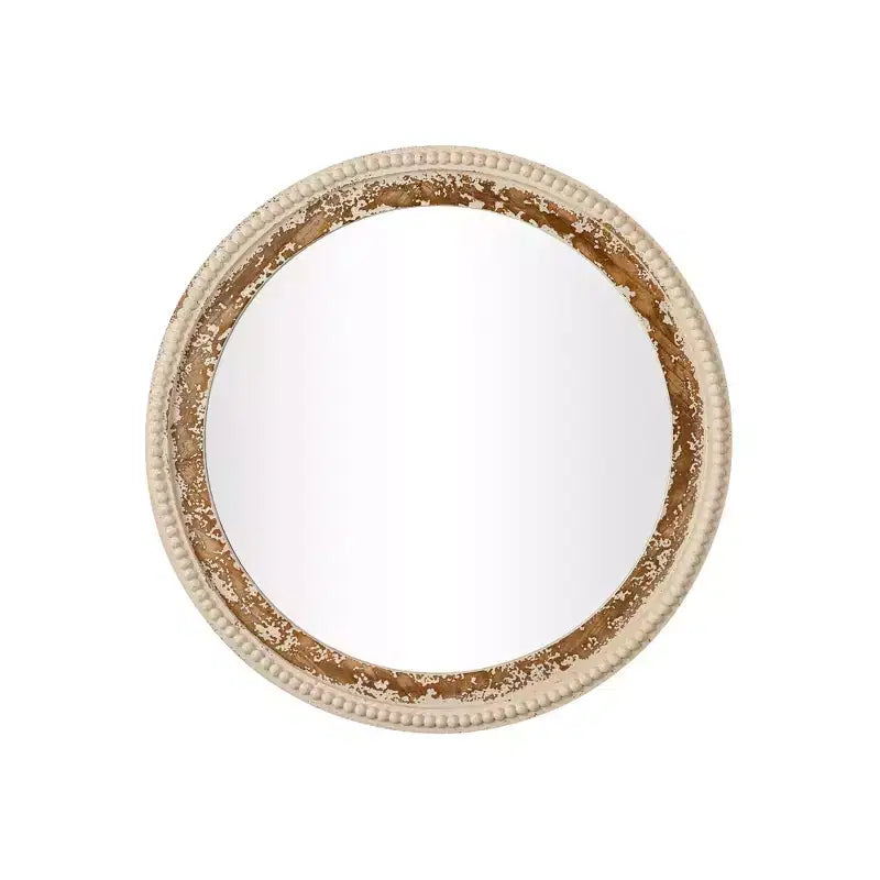 Maxax Wood Flat Wall Mirror