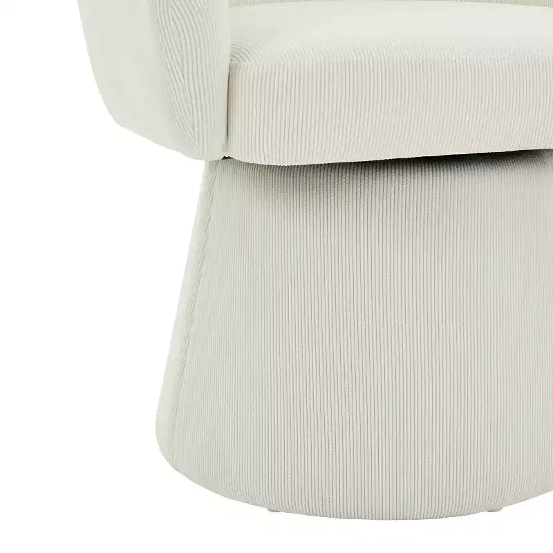 Christopher Knight Home Thane Mid-Century Modern Swivel Corduroy Upholstered Accent Chair