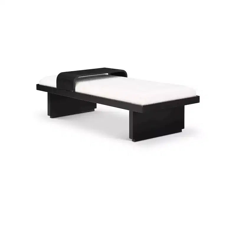 Meridian Furniture,Arlington Chenille Fabric Bench