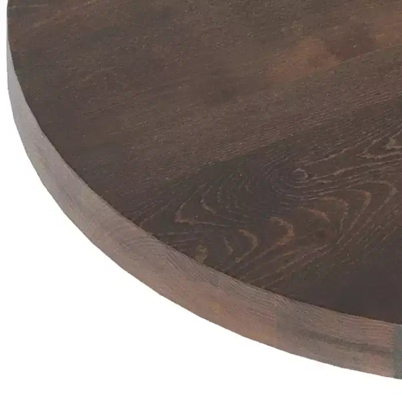 Flash Furniture Bennett Solid Wood Indoor 1.5 Inch Thick Round Tabletop