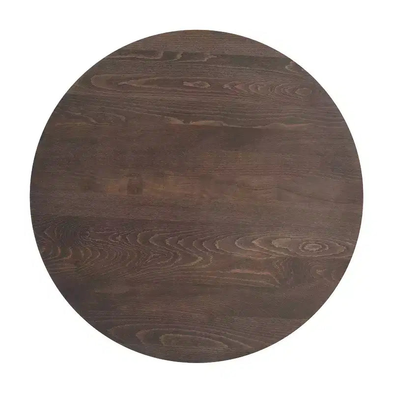 Flash Furniture Bennett Solid Wood Indoor 1.5 Inch Thick Round Tabletop