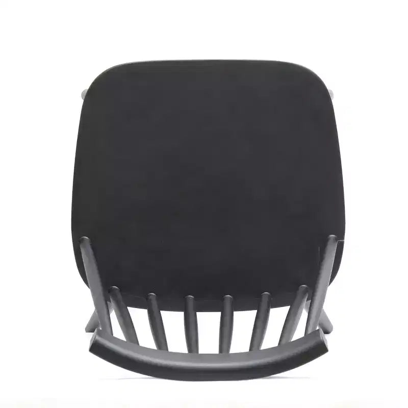 Chaises de salle à manger en plastique GDFStudio Boyd Farmhouse à dossier fuseau (Lot de 2)