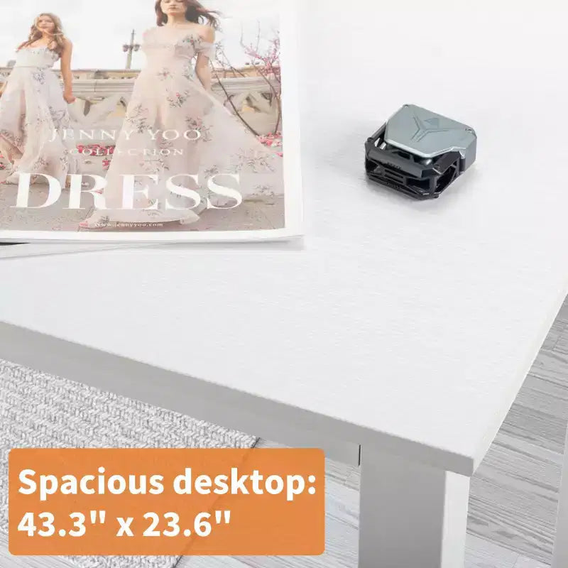 Karl Home White Writing Desk