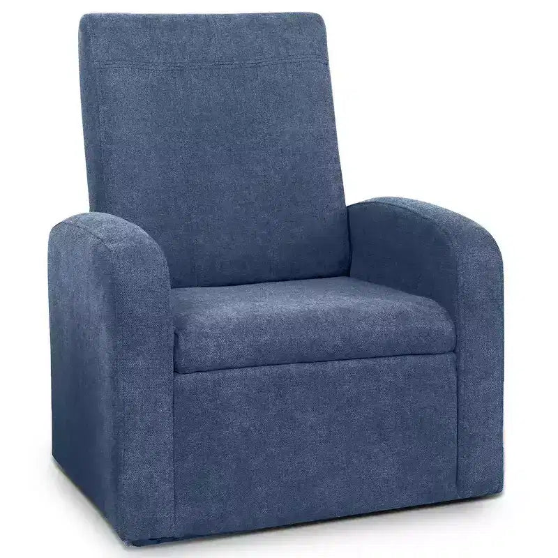 Stash Comfy Kids Sofa Chair Cute toddler chair with toy storage chest for boys and girls Black Uncaged Ergonomics