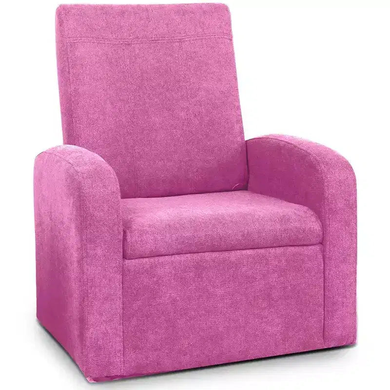 Stash Comfy Kids Sofa Chair Cute toddler chair with toy storage chest for boys and girls Black Uncaged Ergonomics