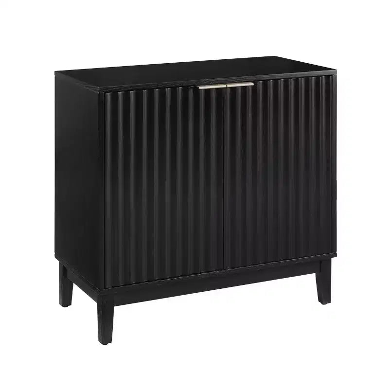 31 Sideboard Buffet Cabinet, Wooden Coffee Bar Cabinet with Adjustable Shelf, Entryway Console Table, Floor Cupboard Cabinet for Kitchen