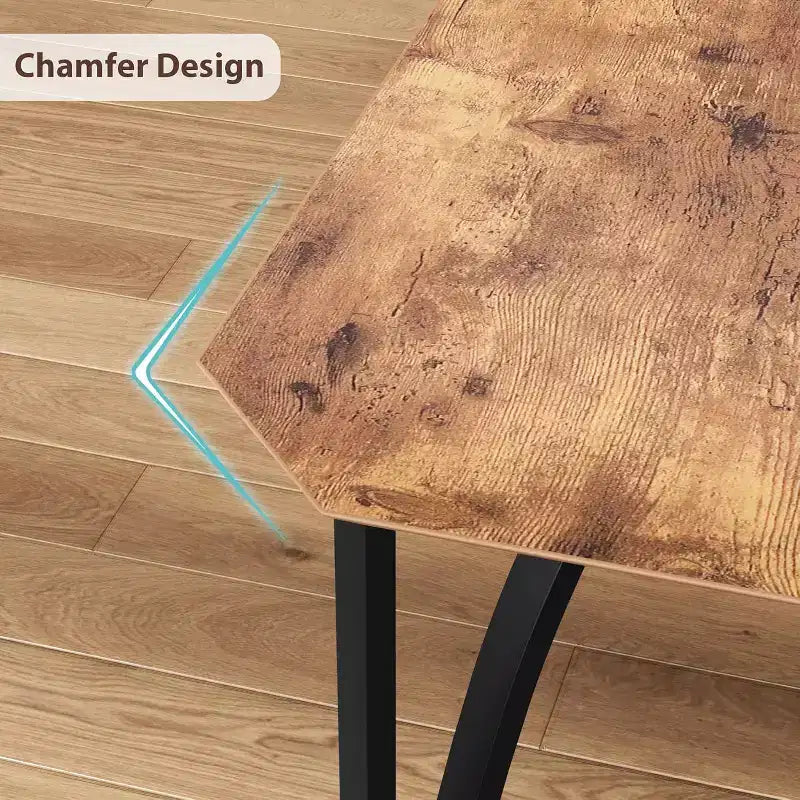 3/ 5 Pieces Dining Table Set for 2/ 4, Small Kitchen Table with Upholstered Chairs, Kitchen Table Chairs Set of 2/ 4, Ideal for Home