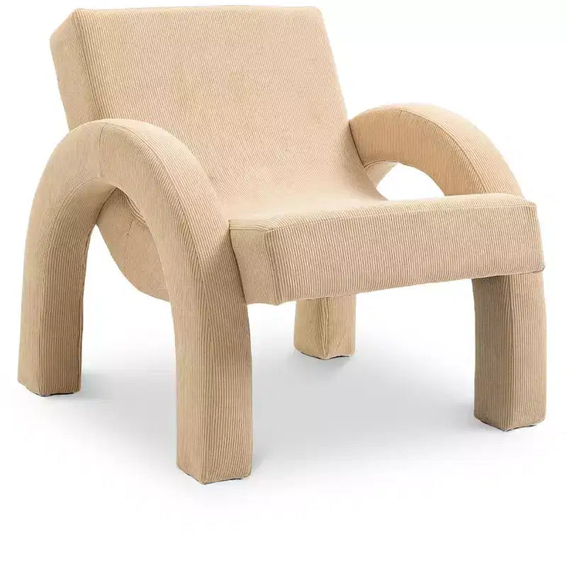 Meridian Furniture,Corduroy Corduroy Fabric Accent Chair
