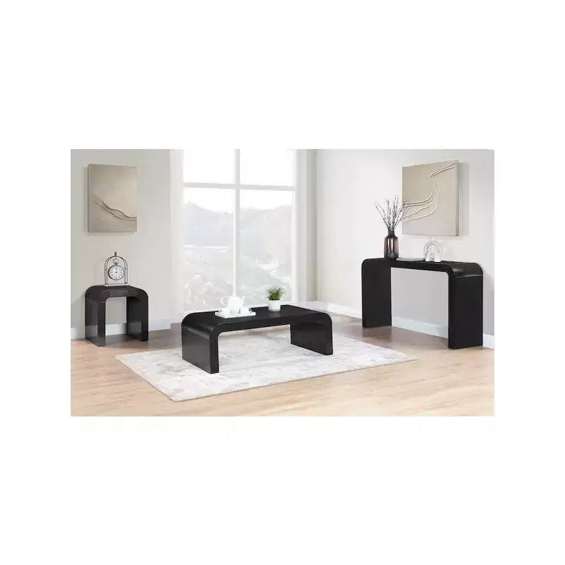 Meridian Furniture,Toulon Oak Veneer Coffee Table