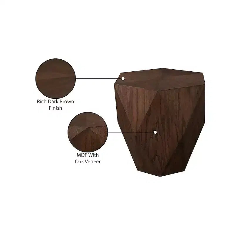 Meridian Furniture,Diamante End Table