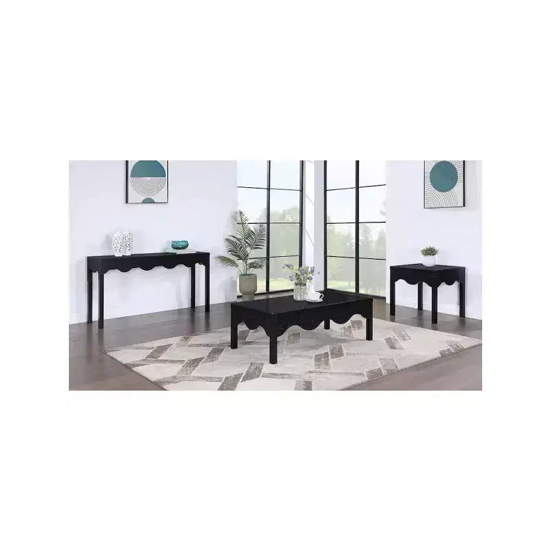 Meridian Furniture,Fiora Black End Table