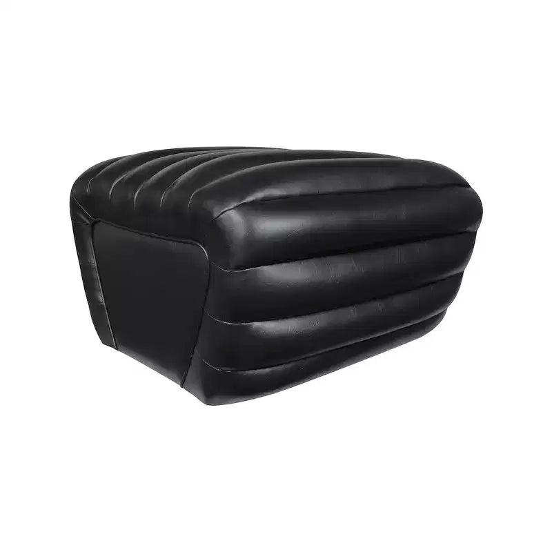 Meridian Furniture,Vega Vegan Leather Ottoman