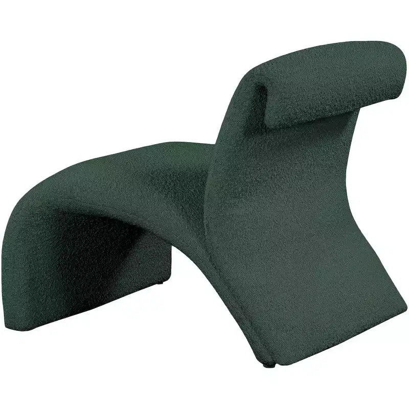 Meridian Furniture,Mulberry Boucle Fabric Accent Chair