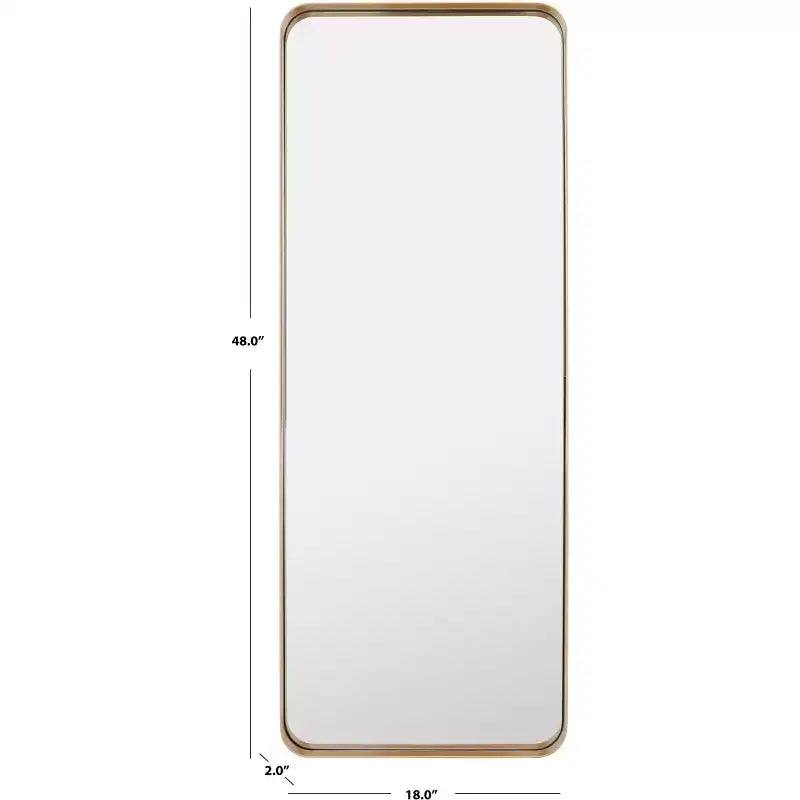 Almasy Mirror - 18 x 48 - MRR8000 - Gold - Safavieh
