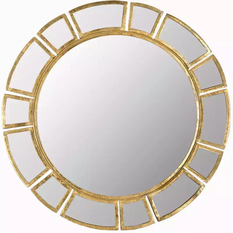 Deco Sunburst Mirror - 30.5 x 30 - MIR4026 - Antique Gold - Safavieh