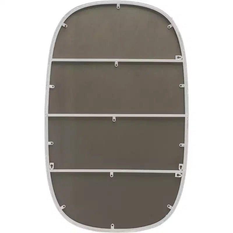 Specchio da parete rettangolare, 23 x 37 pollici.