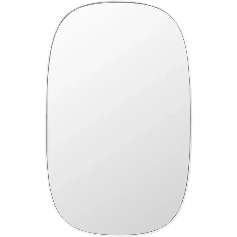 Specchio da parete rettangolare, 23 x 37 pollici.