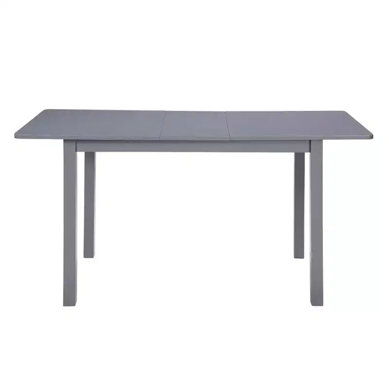 59 Extendable Dining Table  Seats 4-8 |Modern Drop-Leaf Kitchen & Home Office Table for Small Spaces