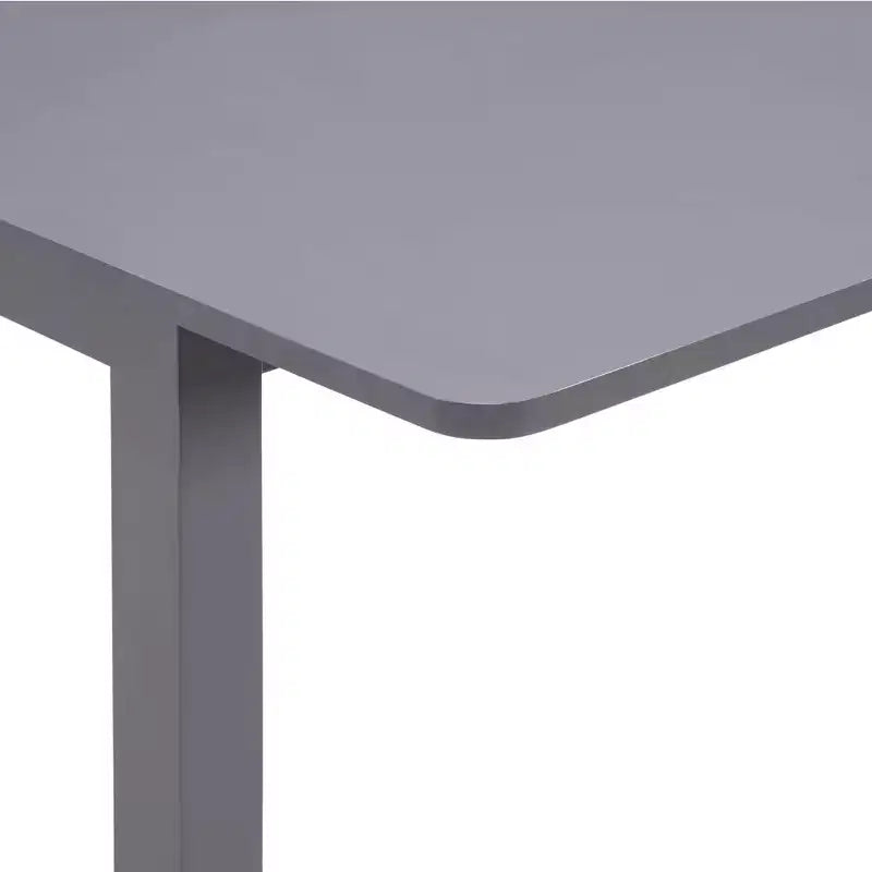 59 Extendable Dining Table  Seats 4-8 |Modern Drop-Leaf Kitchen & Home Office Table for Small Spaces