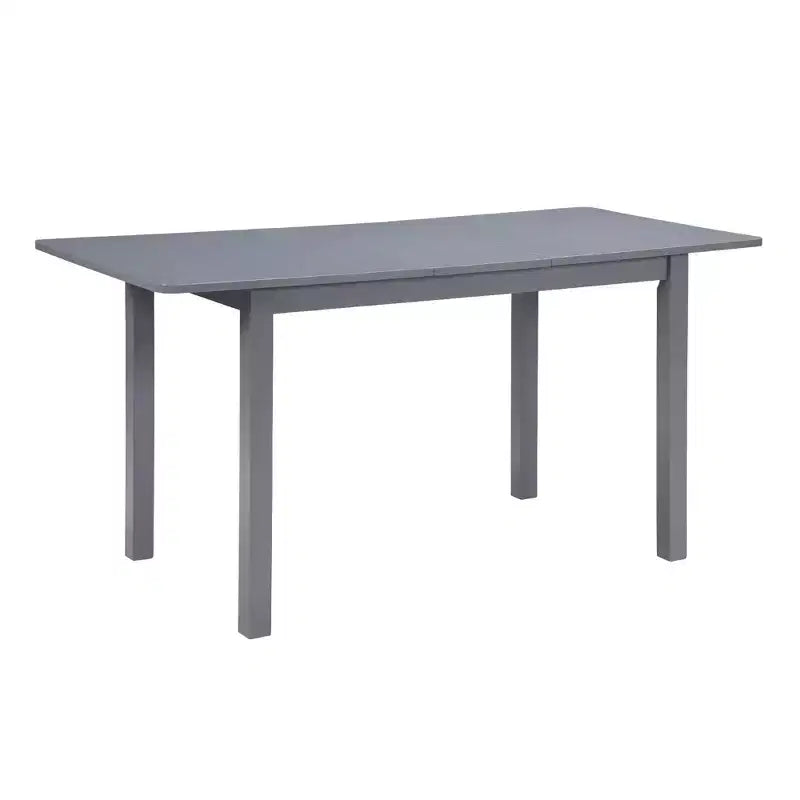 59 Extendable Dining Table  Seats 4-8 |Modern Drop-Leaf Kitchen & Home Office Table for Small Spaces