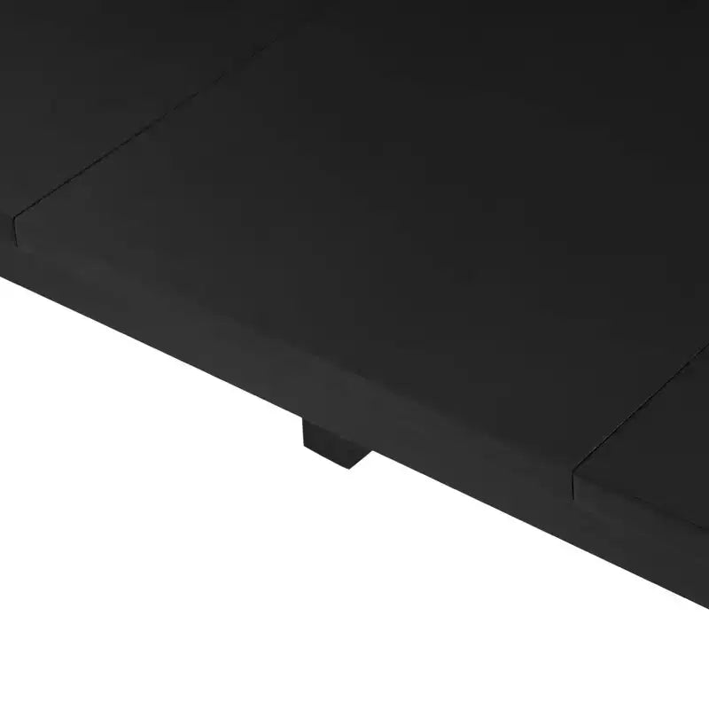 59 Extendable Dining Table  Seats 4-8 |Modern Drop-Leaf Kitchen & Home Office Table for Small Spaces