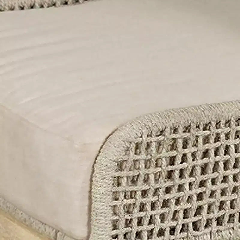 Lot de 2 chaises de salle à manger Royal Hampton | Bois de manguier fabriqué à la main | Tressage en corde de coton