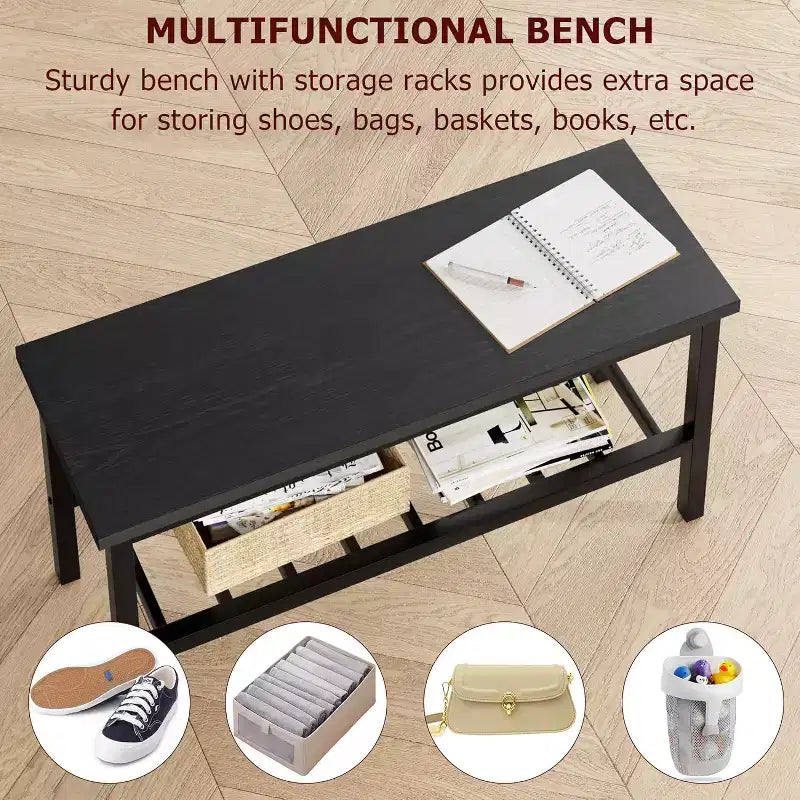 Ensemble table à manger pour 4, avec 1 banc et 2 chaises