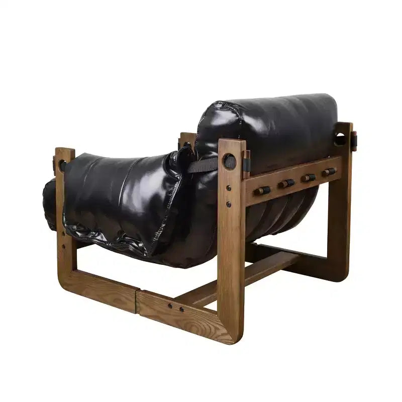 Art Leon Faux Leather Leisure Lounge Chair