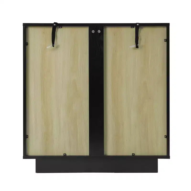 GDFStudio Veatch Modern Storage Cabinet with Acrylic Doors and Adjustable Shelf