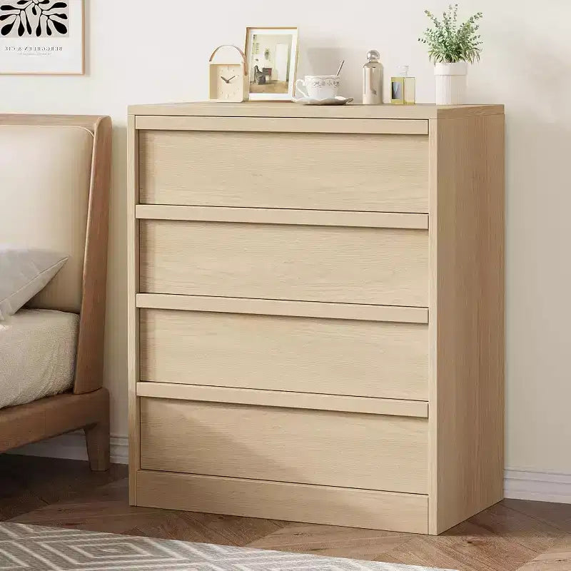 4 Drawer Dresser for Bedroom,Modern Simply Chest of Drawers, Wood Storage Dresser with Deep Drawers for Living Room Hallway Entryway