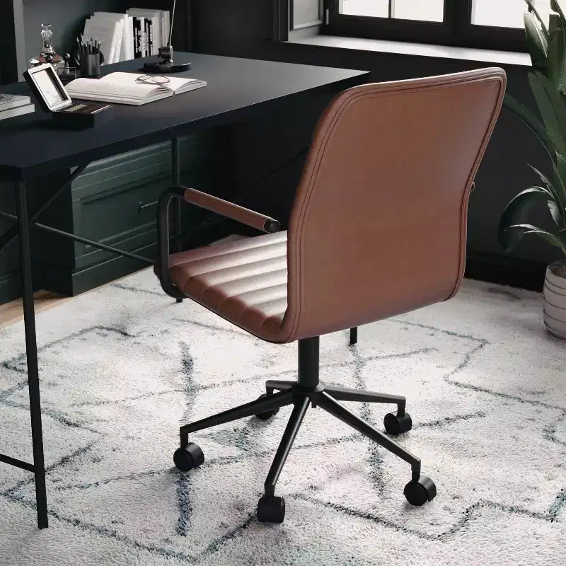 Martha Stewart Taytum Upholstered Office Chair