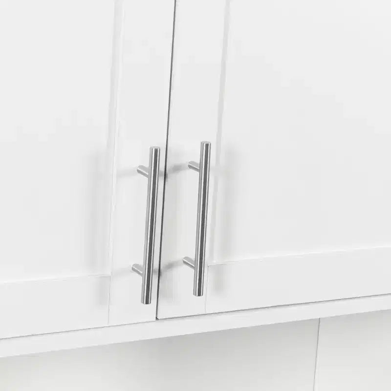 GDFStudio Samuel Modern 31.5'' Bathroom Mirror Cabinet with Facial Tissues Slot, 2 Doors and Adjustable Shelf