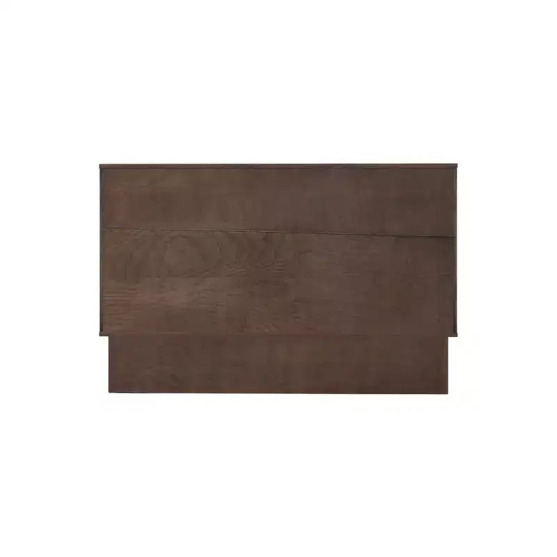 Keloyid Haimyy Solid Wood Frame Queen Murphy Bed Chest with Built-in Charger and 2 Strong Drawer
