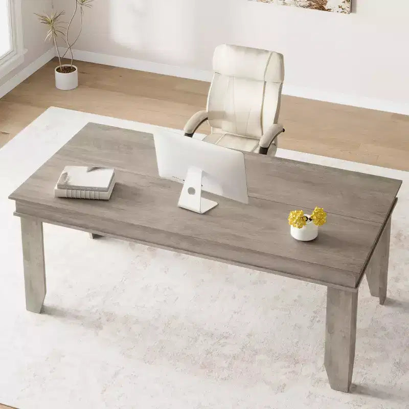 Tavolo da Pranzo Rettangolare da 180 cm per 6-8 Persone, Stile Rustico