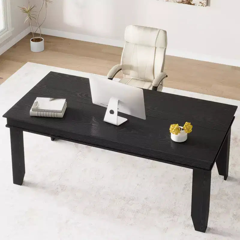 Tavolo da Pranzo Rettangolare da 180 cm per 6-8 Persone, Stile Rustico