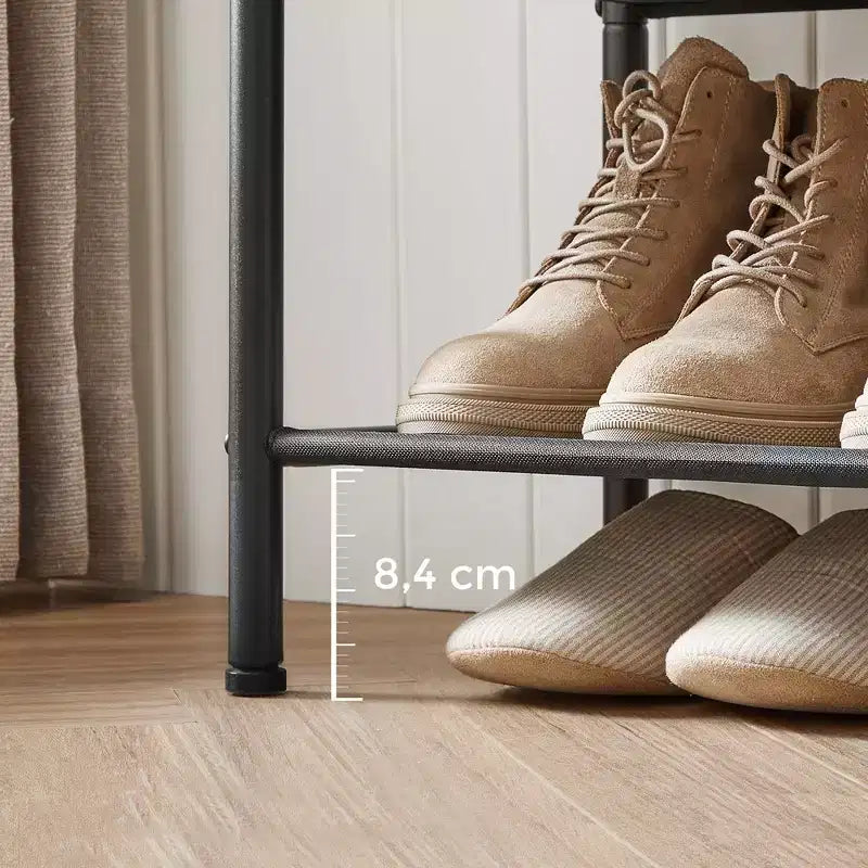 Scarpiera a 4/5 livelli per 12-16 paia, organizer per scarpe da ingresso