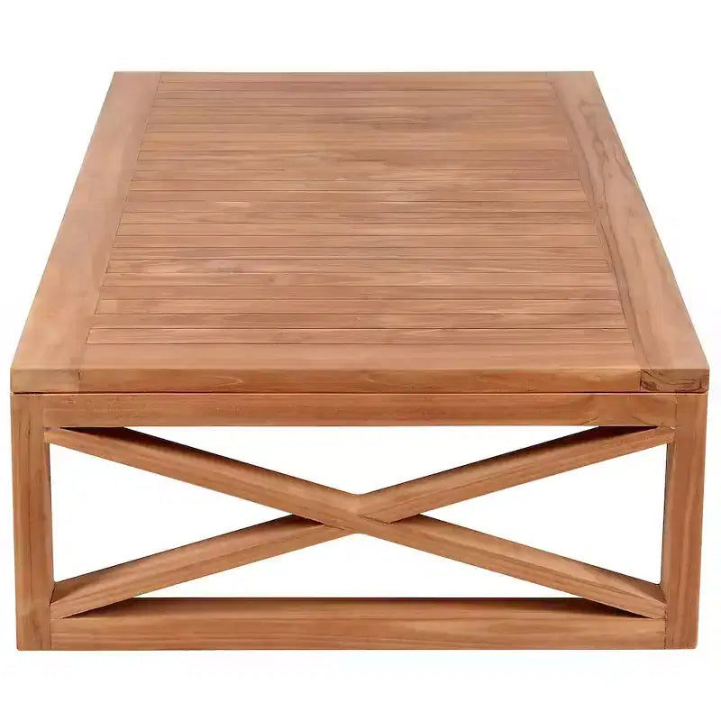 Meridian Furniture,Anguilla Natural Teak Outdoor Coffee Table
