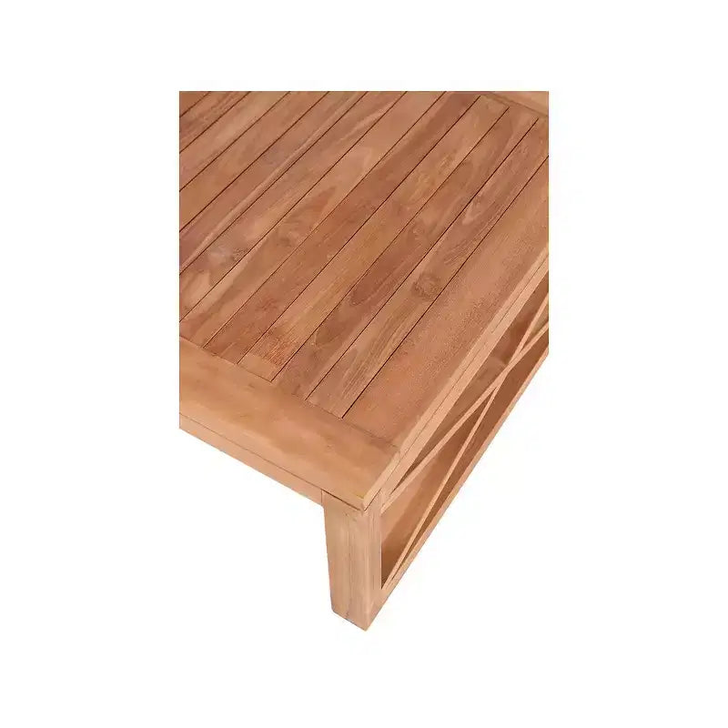 Meridian Furniture,Anguilla Natural Teak Outdoor Coffee Table