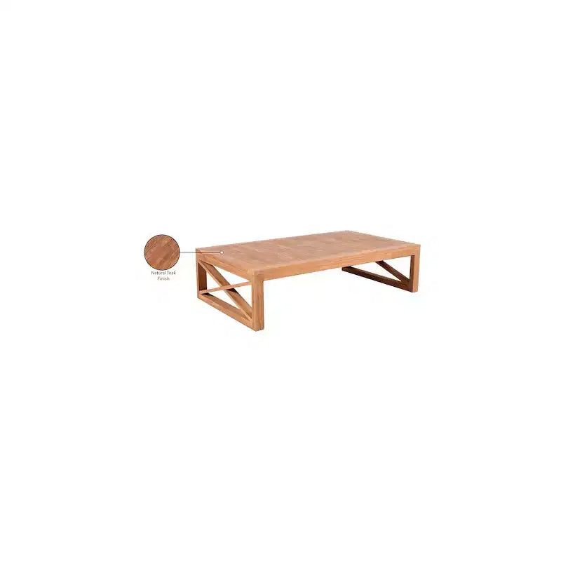 Meridian Furniture,Anguilla Natural Teak Outdoor Coffee Table