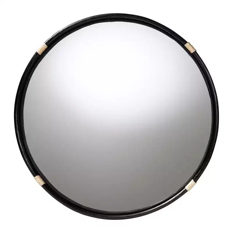 bali & pari Fenicia Round Rattan Wall Mirror