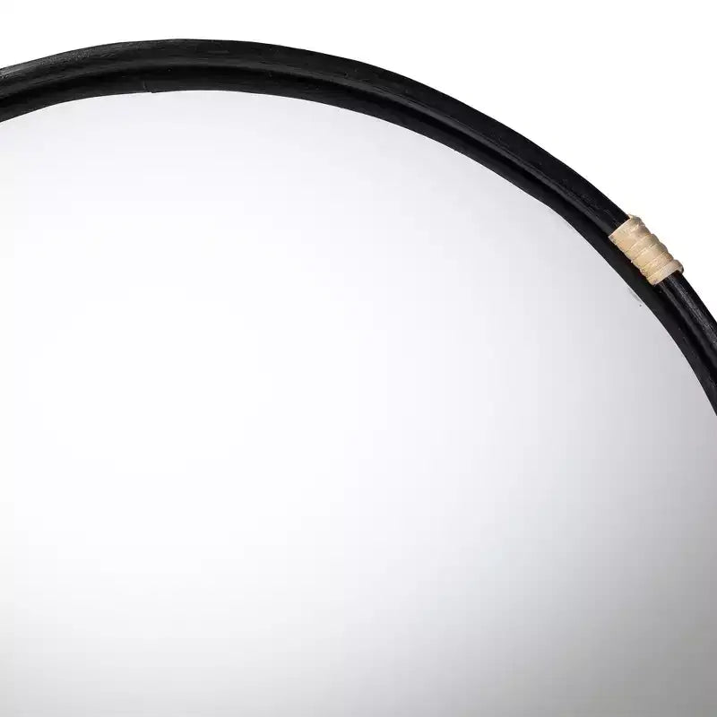 bali & pari Fenicia Round Rattan Wall Mirror