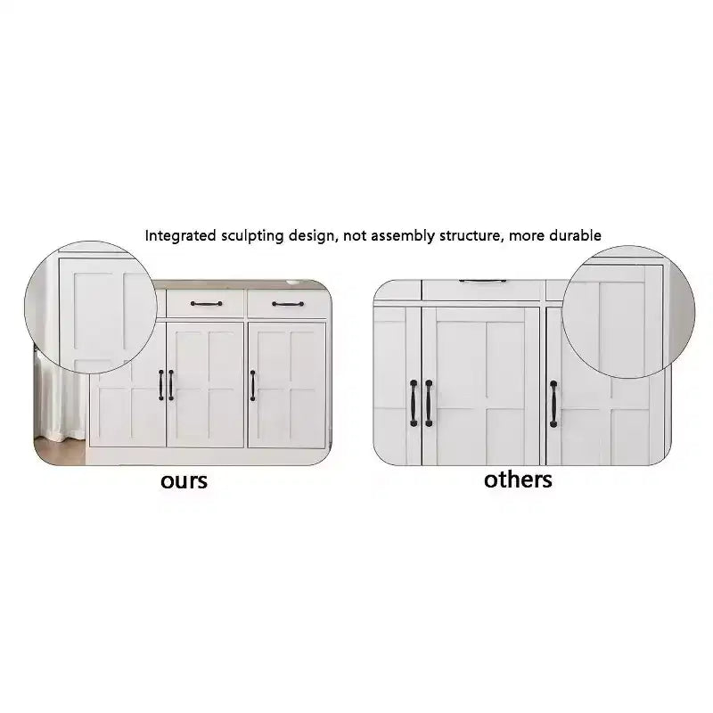 Meuble de Rangement Haut de Salle de Bain Homy Casa avec Tiroir et Doubles Portes, Blanc
