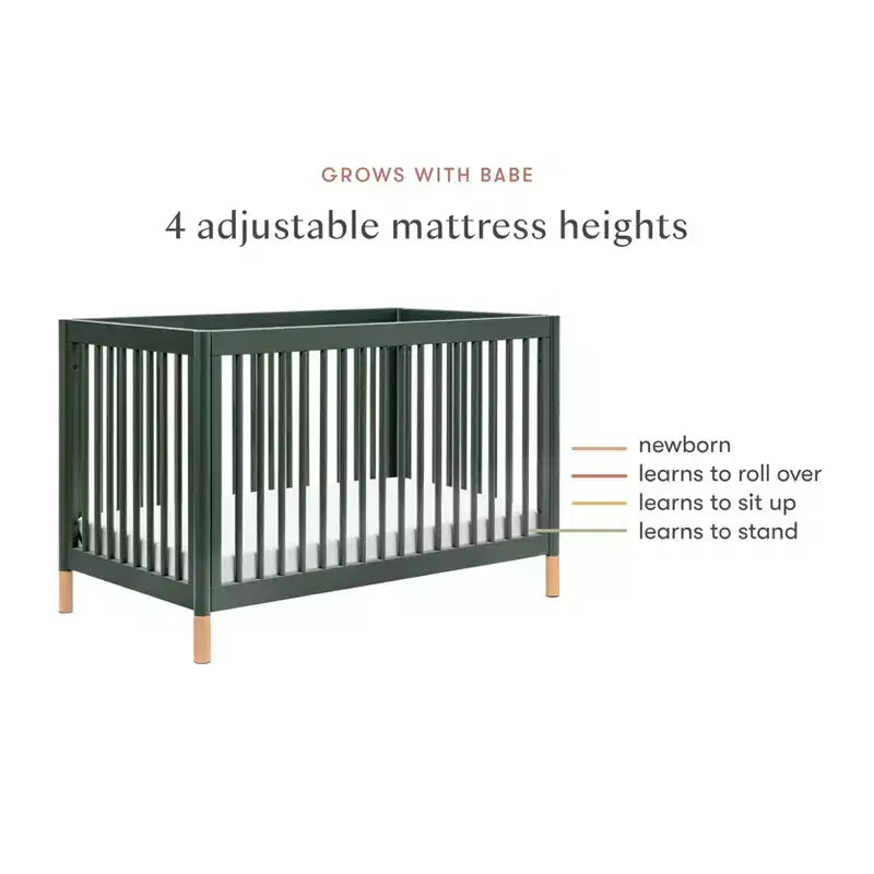 Babyletto Gelato 4-in-1 Convertible Crib with Toddler Bed Conversion Kit