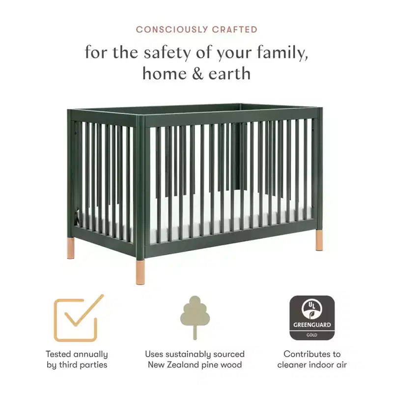 Babyletto Gelato 4-in-1 Convertible Crib with Toddler Bed Conversion Kit