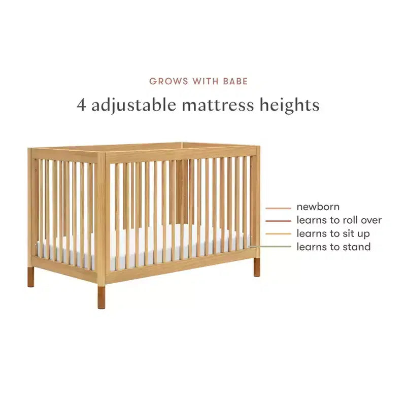 Babyletto Gelato 4-in-1 Convertible Crib with Toddler Bed Conversion Kit