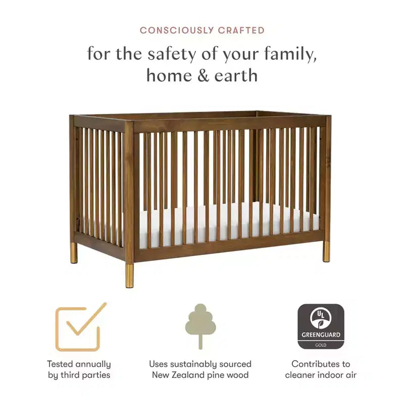 Babyletto Gelato 4-in-1 Convertible Crib with Toddler Bed Conversion Kit