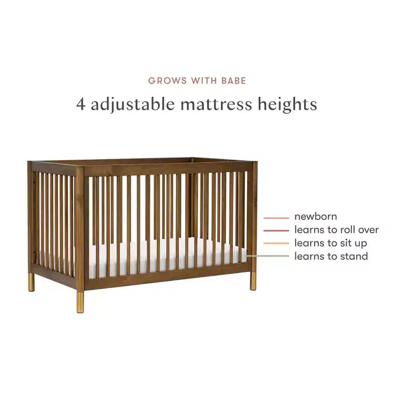 Babyletto Gelato 4-in-1 Convertible Crib with Toddler Bed Conversion Kit