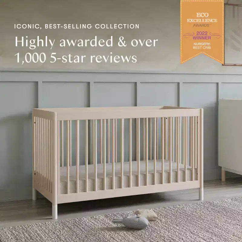 Babyletto Gelato 4-in-1 Convertible Crib with Toddler Bed Conversion Kit